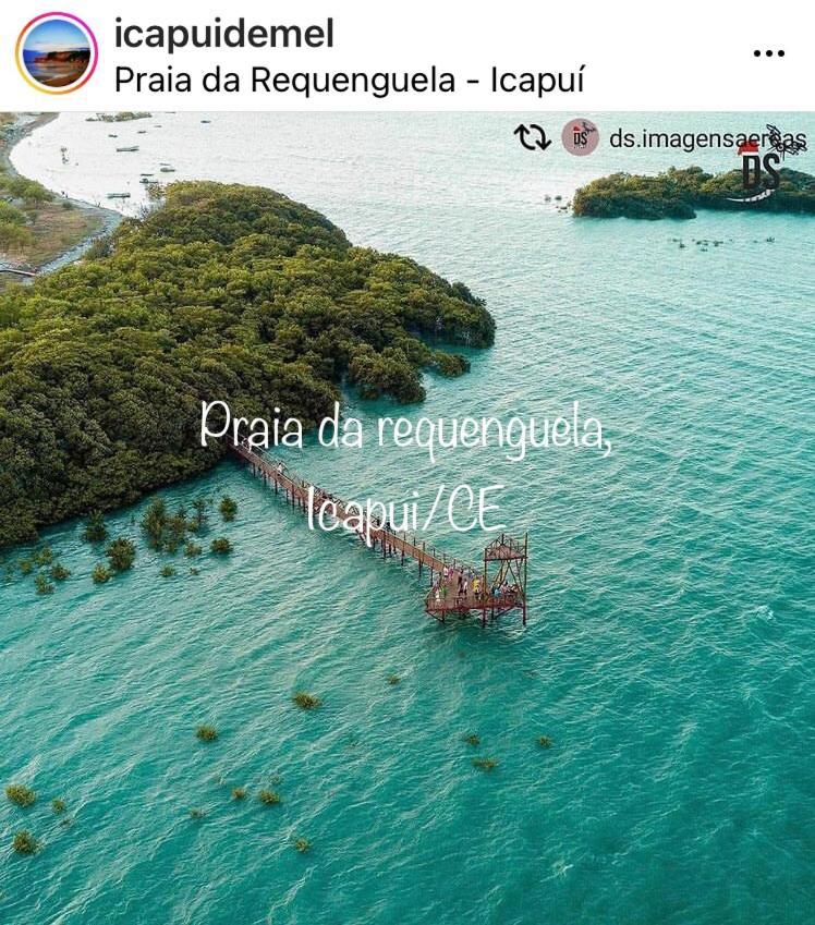 Вілла Sua Casinha De Ferias Em Icapui E Tibau Екстер'єр фото